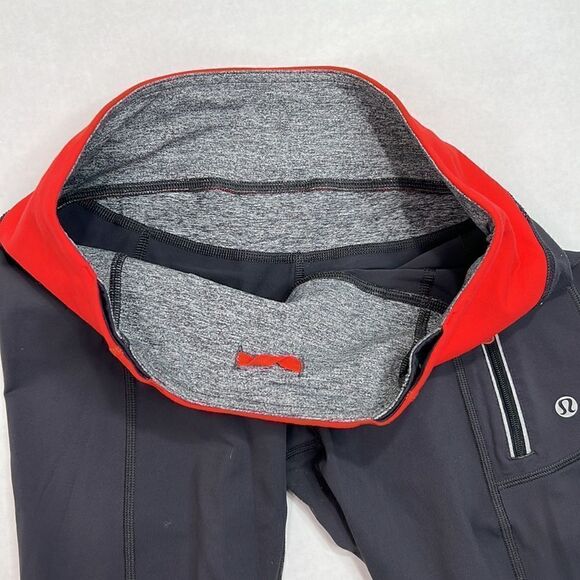 Lululemon Run Fast Crop Leggings Tight 6 - Picture 4 of 9